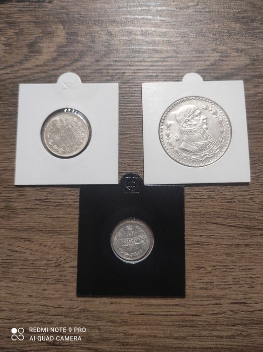 10 monede superbe de argint