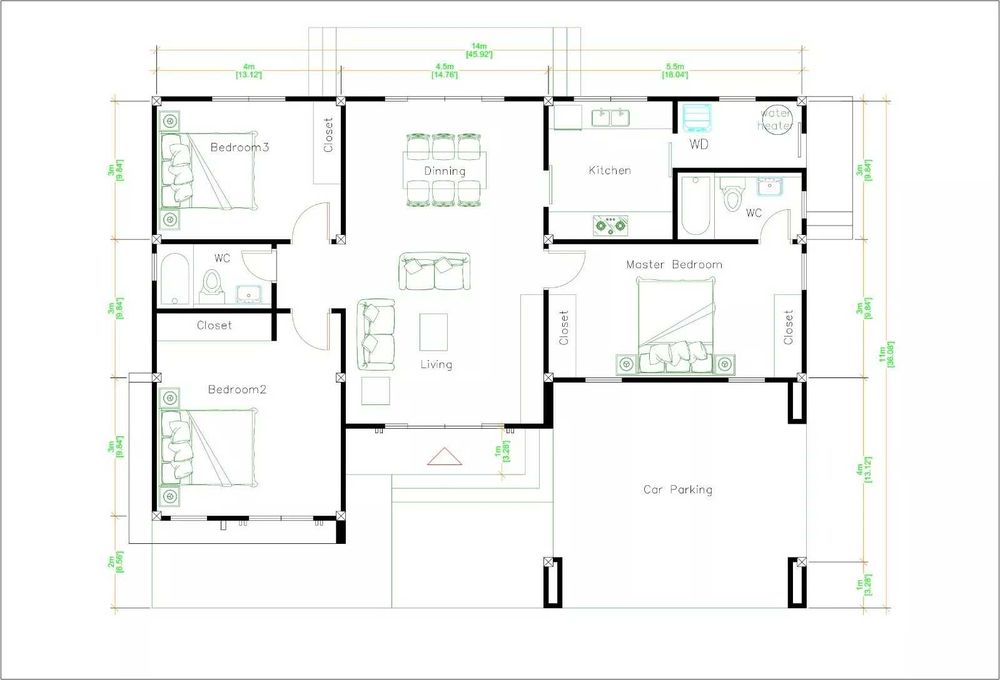 НА ИЗПЛАЩАНЕ - Луксозна сглобяема къща с 3 спални, 154 кв. м