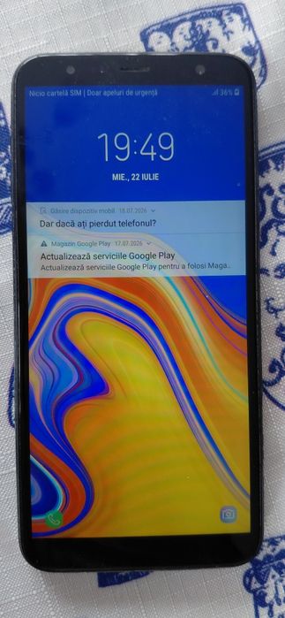 Samsung J6+ arata si functioneaza bind