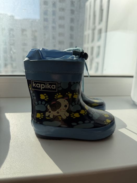 Детские резиновые сапоги