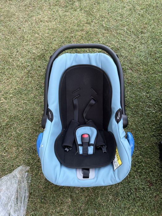 Carucior 3 in 1 Prime Mirage Blue Gold Krausman