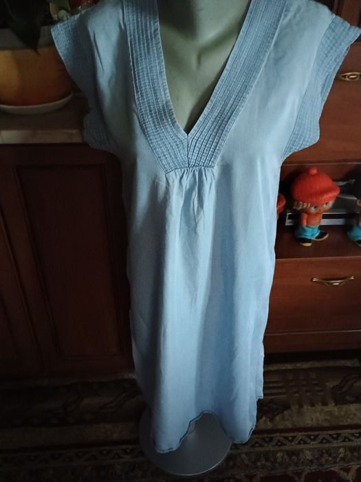 Светло сини дънкови рокли