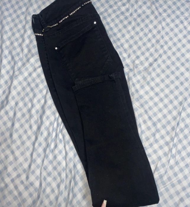 Blugi negri eleganti