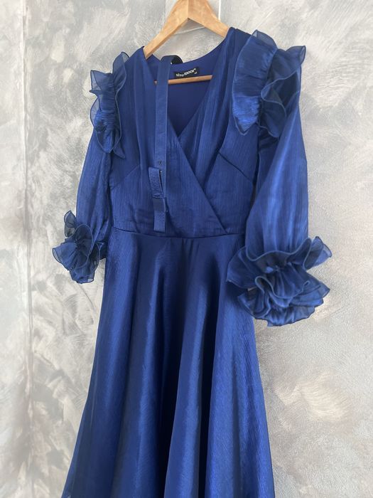 Rochie eleganta , marime 40 , albastru