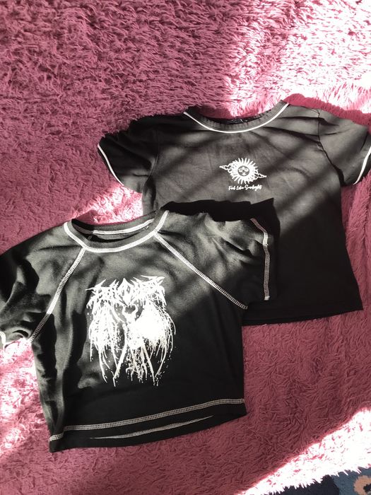 короткие футболки