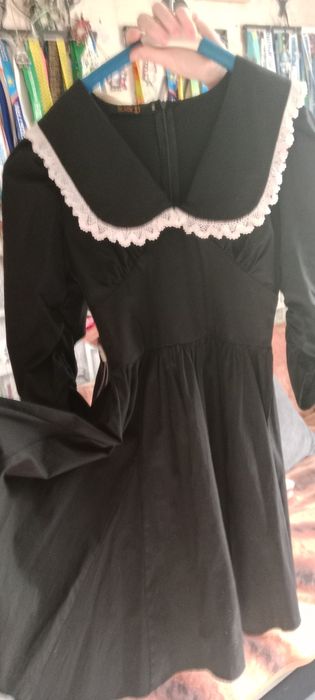 Шикарное чёрное платье