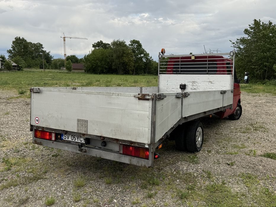 Volkswagen LT46 / AutoPlatformă BA14 / Categoria B / 1999 / 2.8 TDI MAN / 130 CP / 132.000 KM / Cabină & Punte Dublă / 6 Locuri / Troliu / Cale