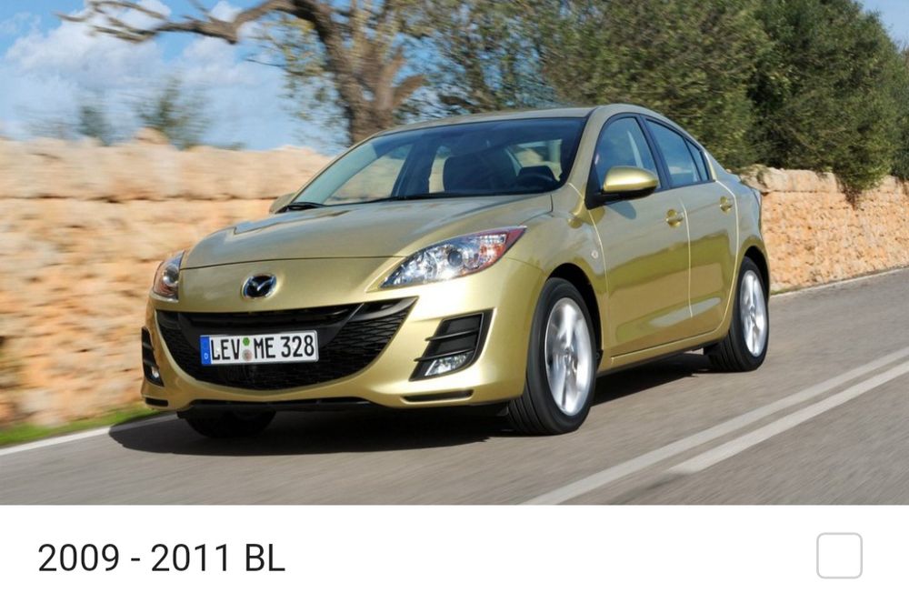 Новые Запчасти Mazda 3 / Мазда 3