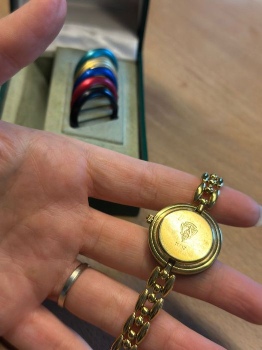 Ceas Gucci original vintage 11/12 set complet cu toate cadranele+cutie