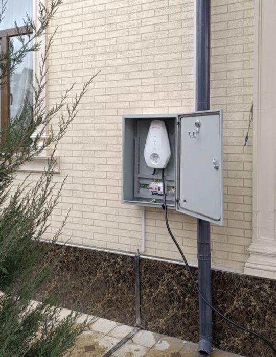 Установка зарядный устройства для электромобилей