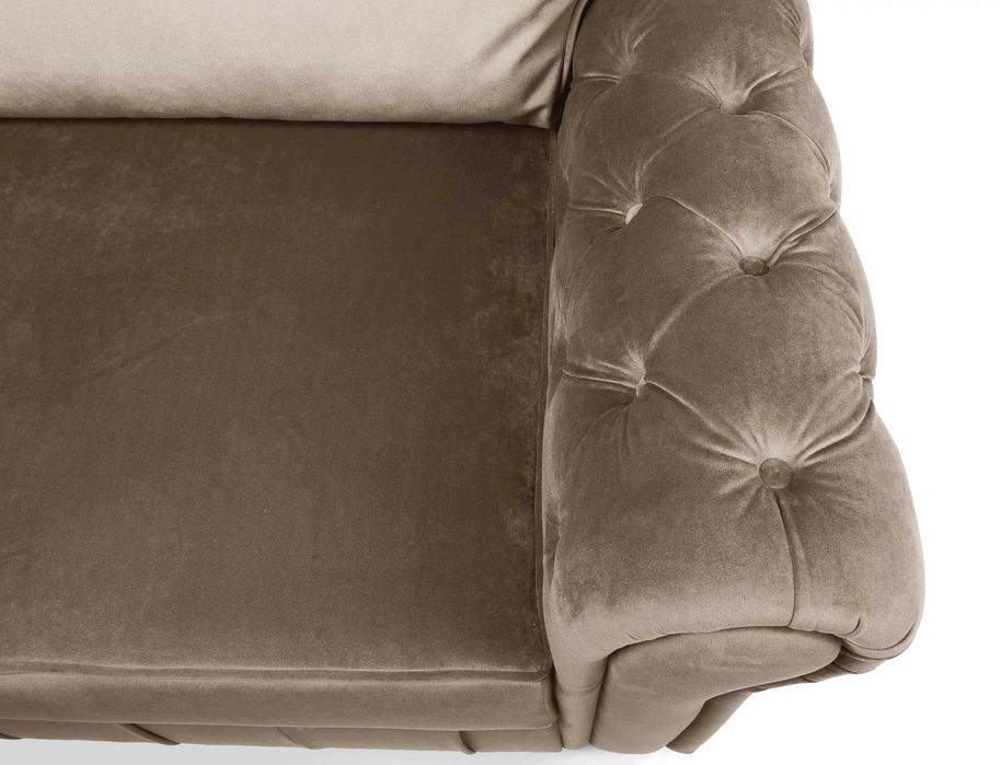 Canapea extensibila 2 locuri Eco Chester, bej,