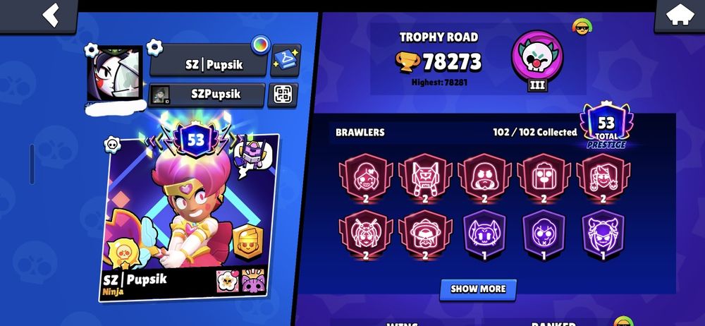 Мощный Аккаунт Brawl Stars