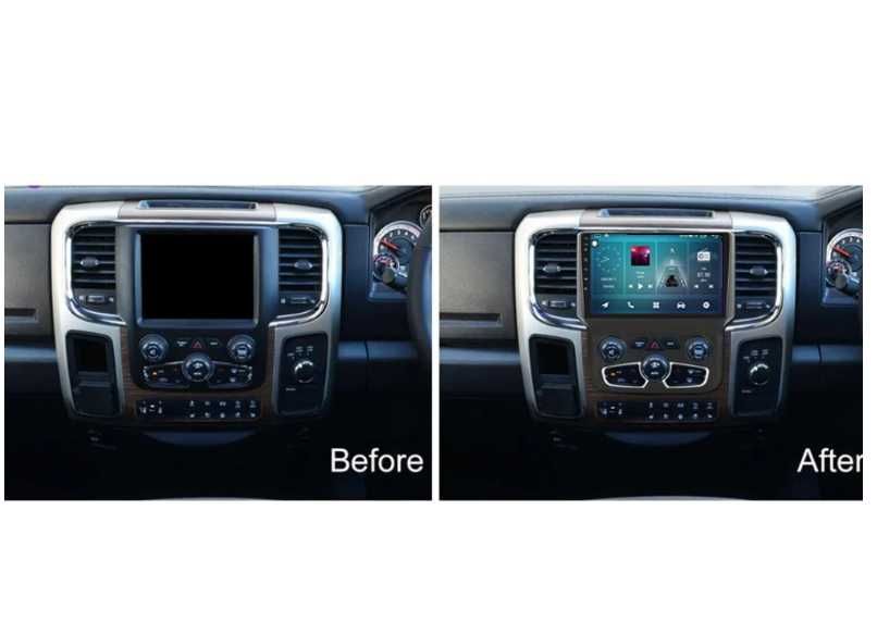 9-инчова мултимедия за Dodge RAM (2013–2018) + Подарък камера