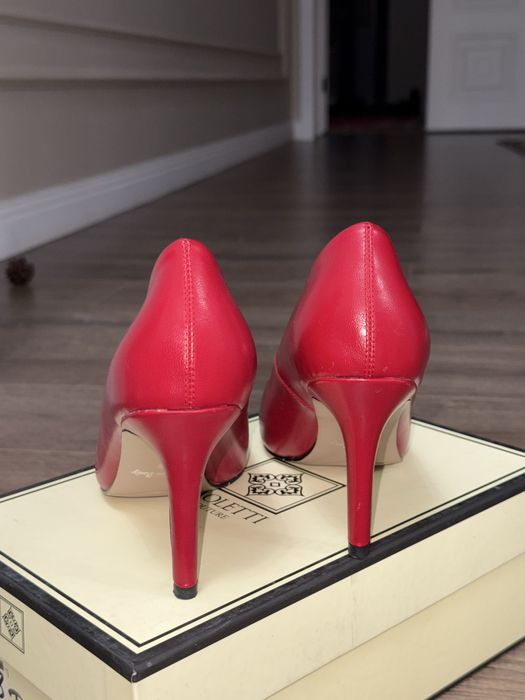 Туфли красные вечерение