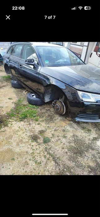 Ауди А4 В9 на части