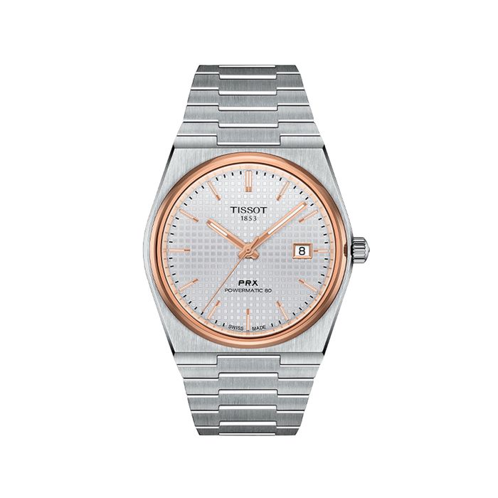 Tissot prx White gold
