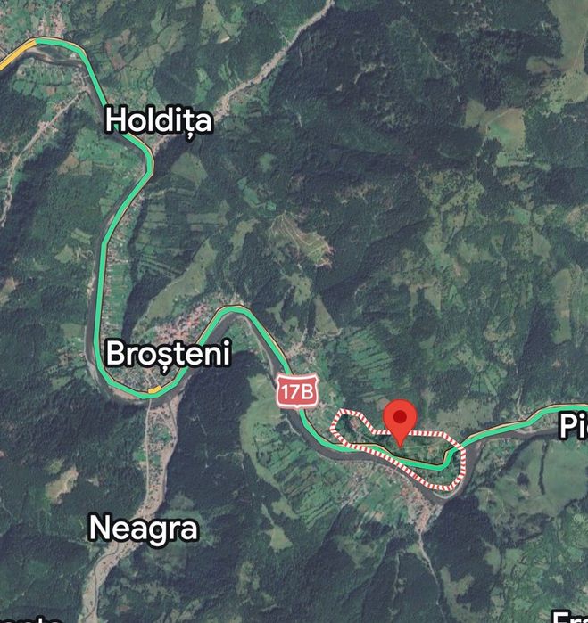 Teren la munte, Brosteni, Suceava
