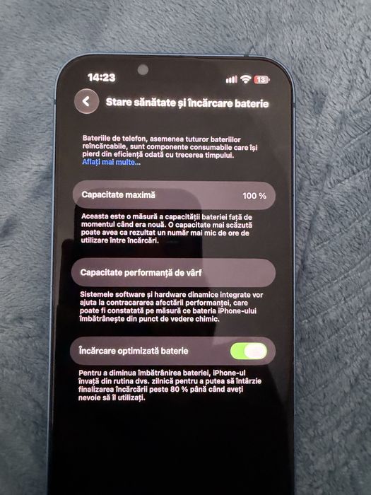 Iphone 13 100% stare foarte bună