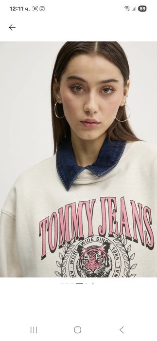 Дамска блуза на Tommy Jeans