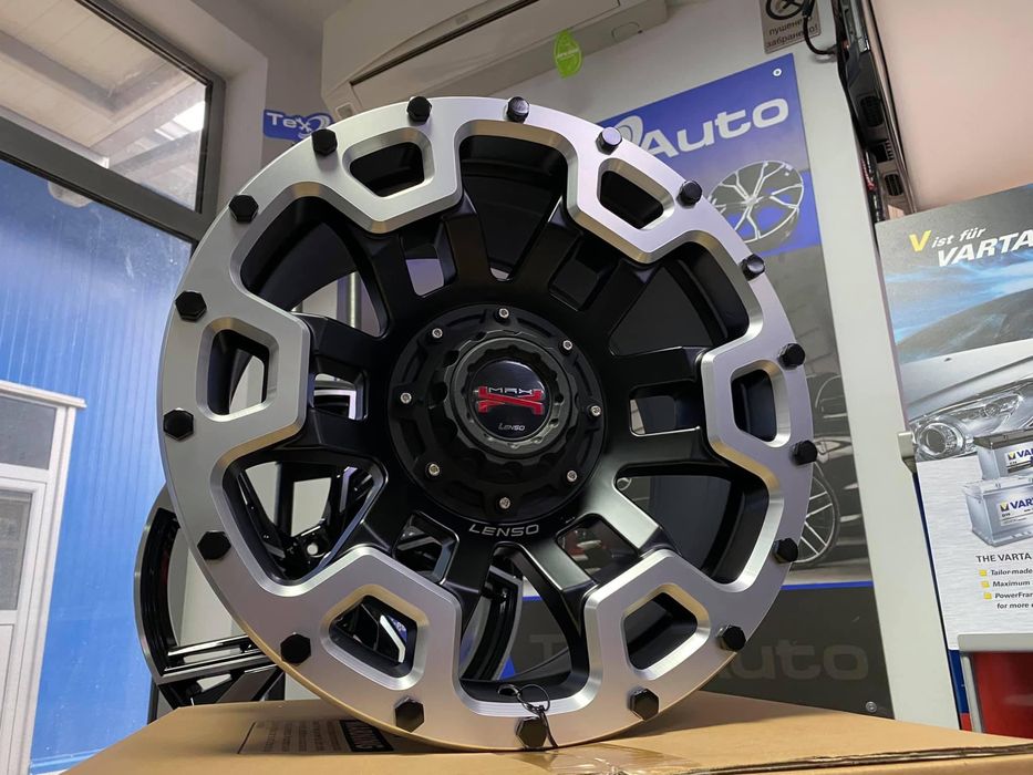 17 Цола Джанти за OFFRoad 4x4 5/127 LENSO MAX - X08 JEEP / WRANGLER