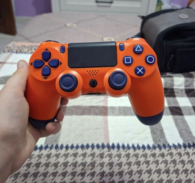 Controller Play Station 4 portocaliu nou wireless