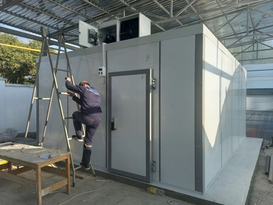 Морозильник и холодильник