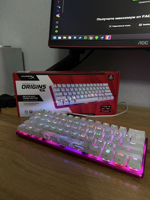 Клавиатура HyperX Alloy Origins 60