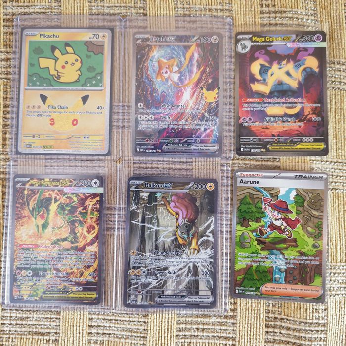 Pre-released Pokemon Cards from 2 upcoming sets
