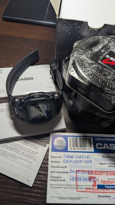 Часы Casio G-Shock GBD-200