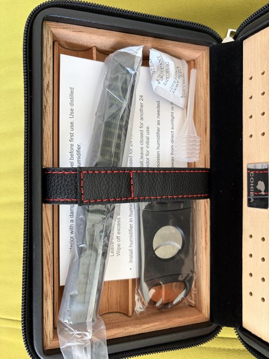 Кожен Несесер Калъф Cohiba за Пури