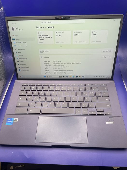 Asus Chromebook i7 16gb Ram - Zenith Amanet Brancoveanu