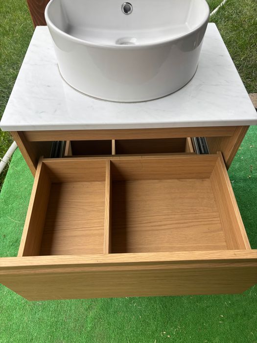 Mobilier de baie - Lavoar Ikea ANGSJON & Baterie Grohe
