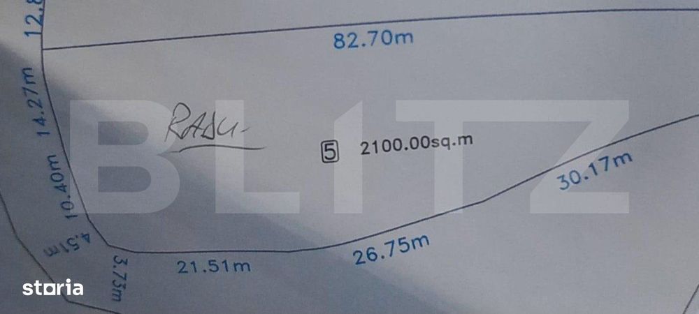 Teren extravilan livada in Bistrita (Breth) 2100mp
