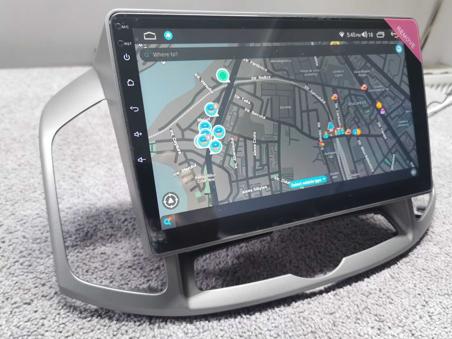 Navigatie Android Chevrolet Captiva 2012-2017 QLED 4/64gb