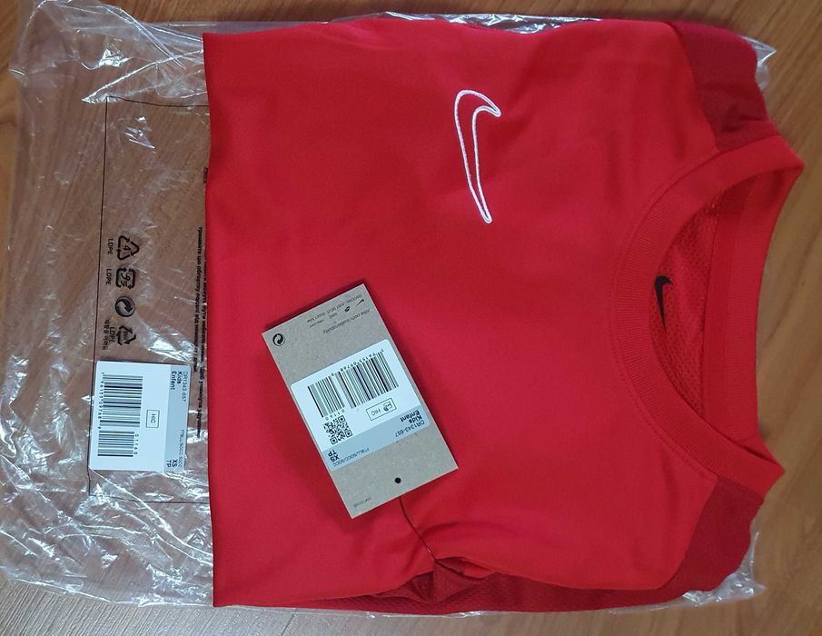 Tricou copii Nike DR1343-657 Dri-FIT Academy 23 Rosu XS 122-128 6-8ani