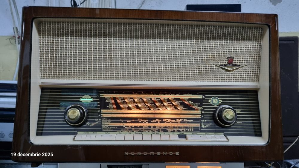 Radio vintage stereo lămpi,  Normende Othello