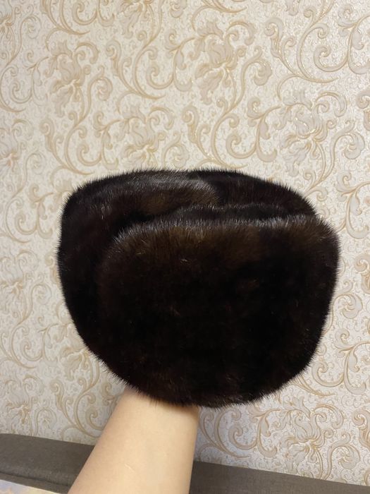 Норковая мужская шапка срочно