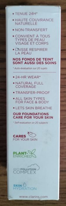 Fond de ten Clarins Everlasting 108.5W NOU