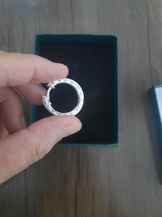 Серебро  925 проба серьги bulgari