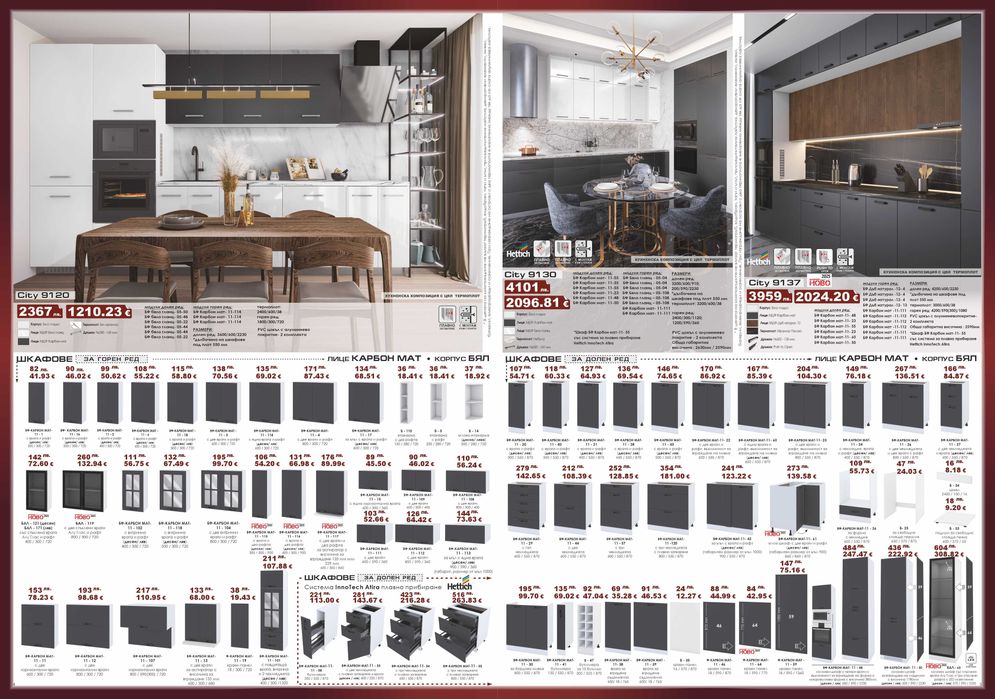 Кухни СИТИ.Модулни кухни на ПРОМО цена.Експресна дост.!MEBELICITY.COM
