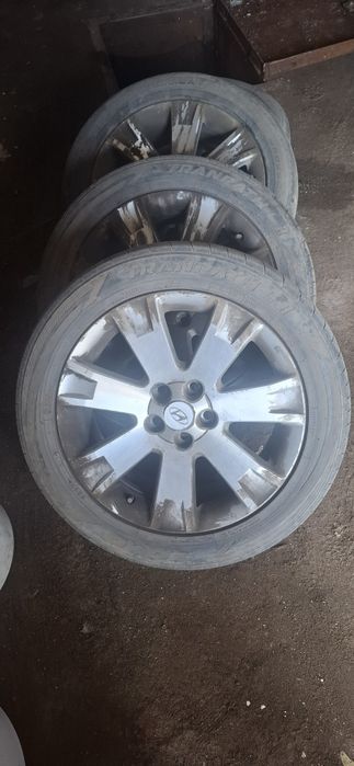 Титановый диски с покрышками р18