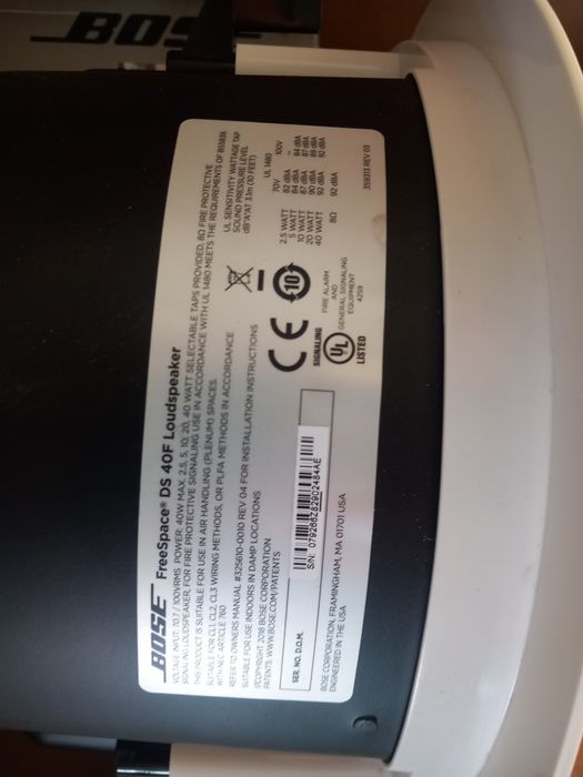 Bose freespace ds 40F Loudspeaker
