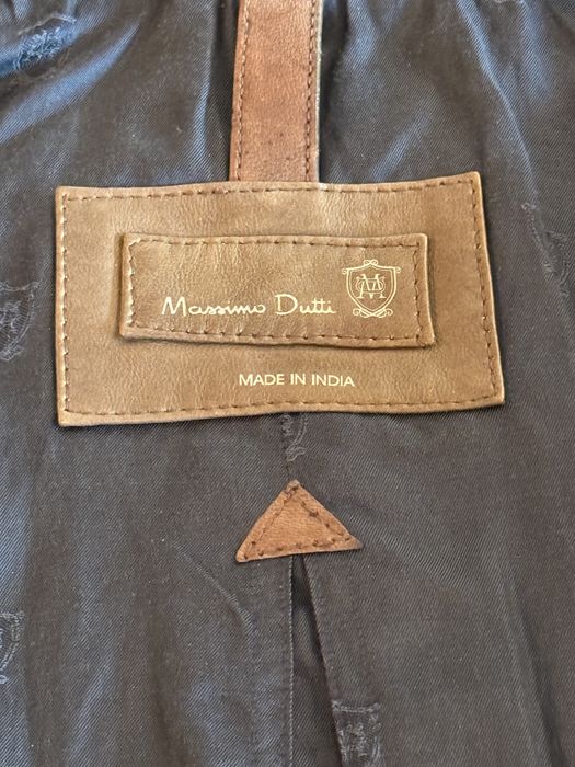Geaca piele Massimo Dutti