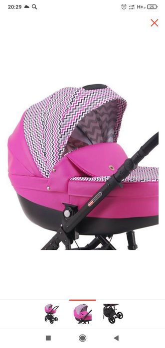 Каляска лонекс для принцессы