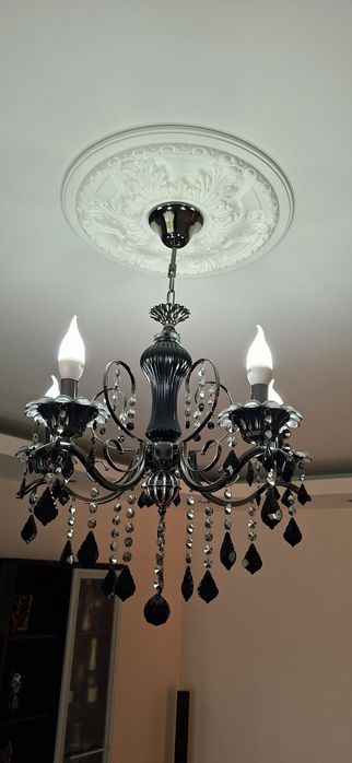 Lustra- candelabru  cu cristale whiz