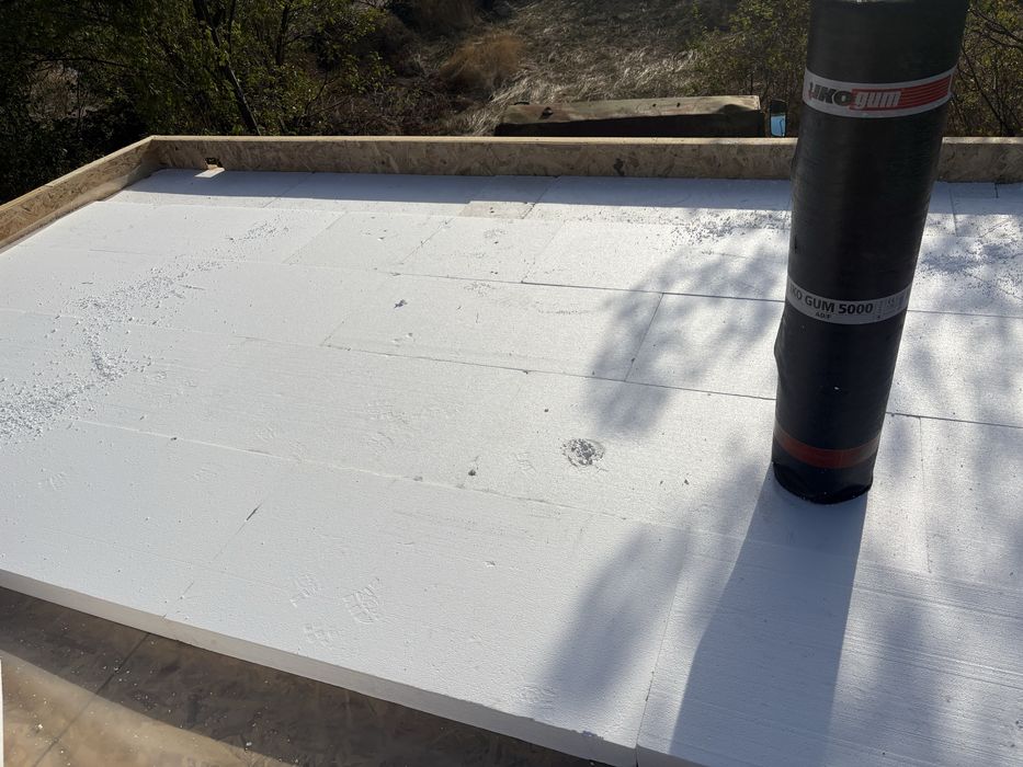 Ремонт на плоски покриви и  битумна хидроизолация