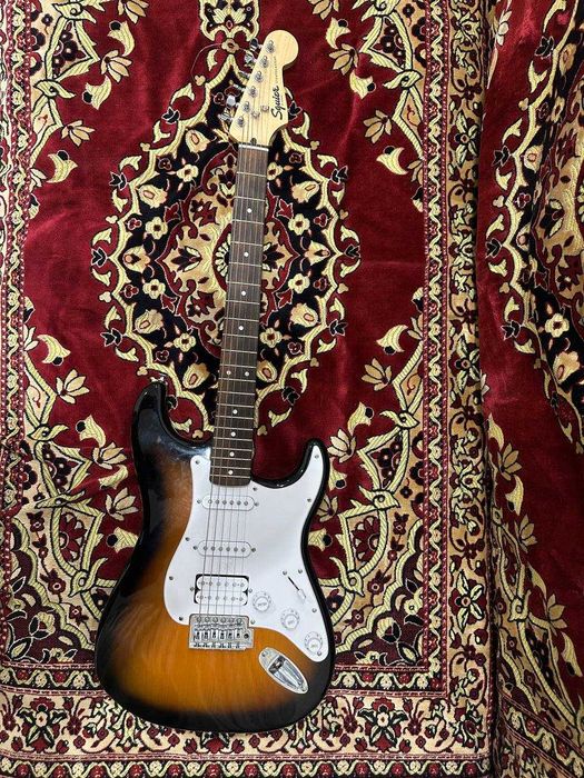 Squier Strat (HSS) + комбик Orange crush 12