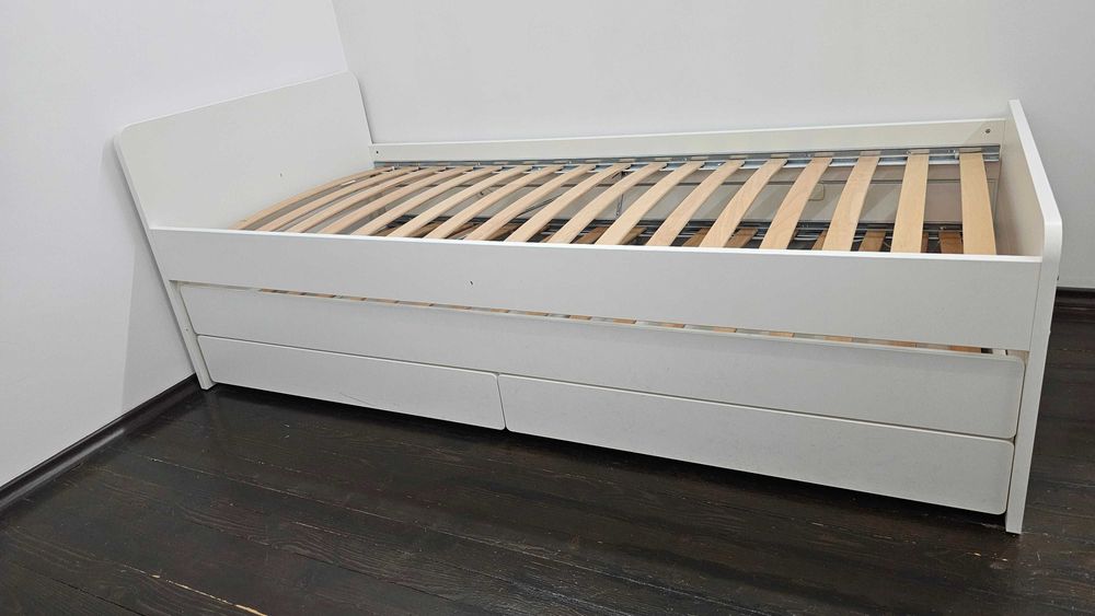 Икеа SLÄKT - легло (детско) 2 в 1 с чекмеджета