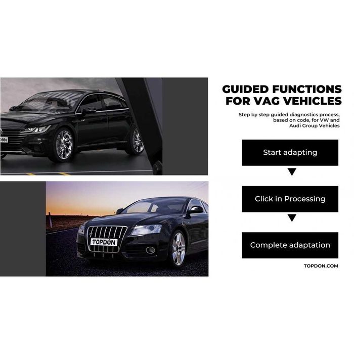 Професионална автодиагностика TOPDON Phoenix Elite, български език