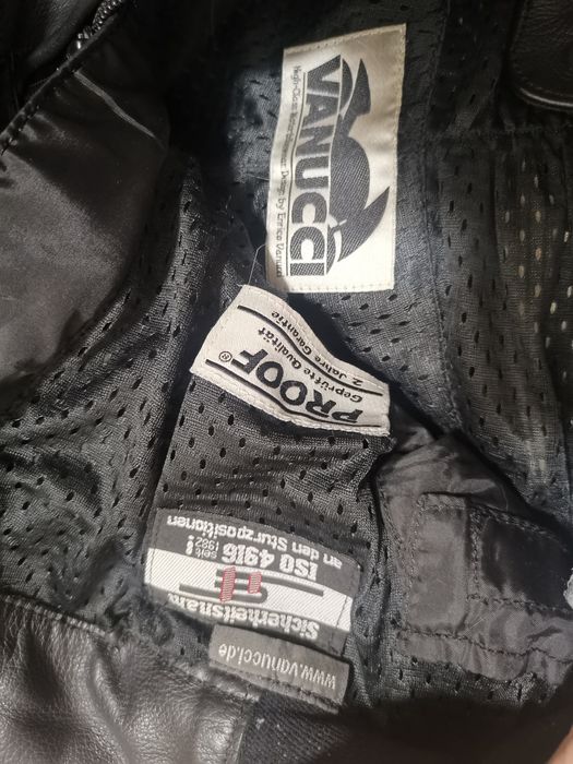Pantaloni moto piele  Vanucci